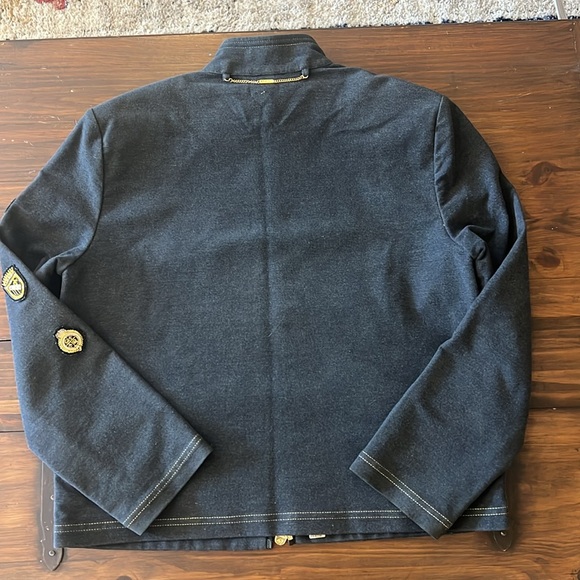 Vintage St. Johns sport gray long sleeve jacket medium pants size 12 military - Picture 13 of 16